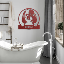 Load image into Gallery viewer, Shih Tzu Metal Wall Art