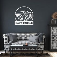 Load image into Gallery viewer, Sports Car Garage Metal Wall Art