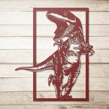 Load image into Gallery viewer, Tyrannosaurus Rex Metal Wall Art