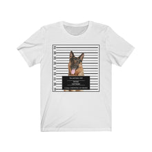 Load image into Gallery viewer, Personalized Pet Crime Mugshot - T-Shirt