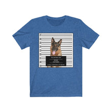 Load image into Gallery viewer, Personalized Pet Crime Mugshot - T-Shirt