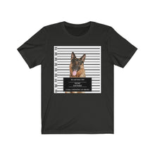 Load image into Gallery viewer, Personalized Pet Crime Mugshot - T-Shirt