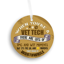 Load image into Gallery viewer, Vet Tech OMG Christmas Ornament