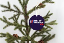 Load image into Gallery viewer, Let's Go Brandon Nascar FJB Christmas Ornament - Get 30% OFF + FREE Shipping When You Order 10 Or More