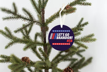 Load image into Gallery viewer, Let's Go Brandon Nascar FJB with Stars Christmas Ornament - Get 30% OFF + FREE Shipping When You Order 10 Or More