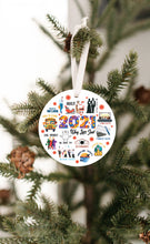 Load image into Gallery viewer, 2021 Way Less Sad Christmas Ornament - Get 30% OFF + FREE Shipping When You Order 10 Or More