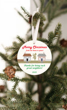 Load image into Gallery viewer, 2021 Merry Christmas From Our House to Yours Christmas Ornament - Get 30% OFF + FREE Shipping When You Order 10 Or More