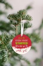 Load image into Gallery viewer, You're The Reason Coworker Christmas Ornament - Get 30% OFF + FREE Shipping When You Order 10 Or More