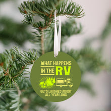 Load image into Gallery viewer, What Happens In The RV Christmas Ornament - Get 30% OFF + FREE Shipping When You Order 10 Or More