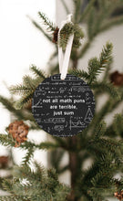 Load image into Gallery viewer, Not All Puns Math Teacher Ornament - Get 30% OFF + FREE Shipping When You Order 10 Or More
