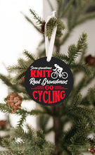 Load image into Gallery viewer, Some Grandmas Cycling Christmas Ornament - Get 30% OFF + FREE Shipping When You Order 10 Or More