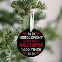 Load image into Gallery viewer, Needle Point Christmas Ornament - Get 30% OFF + FREE Shipping When You Order 10 Or More