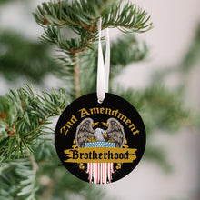 Load image into Gallery viewer, 2nd Amendment Brotherhood Christmas Ornament - Get 30% OFF + FREE Shipping When You Order 10 Or More