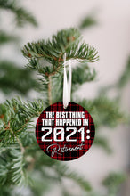 Load image into Gallery viewer, The Best Thing in 2021 Retirement Christmas Ornament - Get 30% OFF + FREE Shipping When You Order 10 Or More