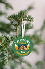 Load image into Gallery viewer, Drinking Friends Camping Problems Christmas Ornament - Get 30% OFF + FREE Shipping When You Order 10 Or More