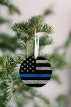 Load image into Gallery viewer, Blue Lives Christmas Ornament - Get 30% OFF + FREE Shipping When You Order 10 Or More
