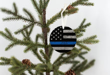 Load image into Gallery viewer, Blue Lives Christmas Ornament - Get 30% OFF + FREE Shipping When You Order 10 Or More