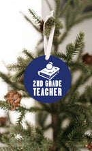 Load image into Gallery viewer, 2nd Grade Teacher Christmas Ornament - Get 30% OFF + FREE Shipping When You Order 10 Or More.