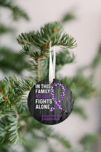 Load image into Gallery viewer, Alzheimer's Awareness Christmas Ornament - Get 30% OFF + FREE Shipping When You Order 10 Or More.