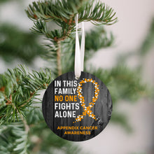 Load image into Gallery viewer, Appendix Cancer Awareness Christmas Ornament - Get 30% OFF + FREE Shipping When You Order 10 Or More.