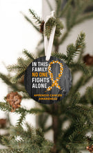 Load image into Gallery viewer, Appendix Cancer Awareness Christmas Ornament - Get 30% OFF + FREE Shipping When You Order 10 Or More.