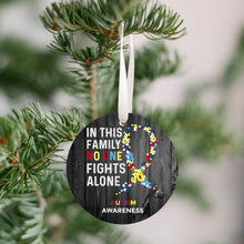 Load image into Gallery viewer, Autism Awareness Christmas Ornament - Get 30% OFF + FREE Shipping When You Order 10 Or More.