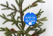 Load image into Gallery viewer, Best Friends Are Harder to Find Pandemic Christmas Ornament - Get 30% OFF + FREE Shipping When You Order 10 Or More.