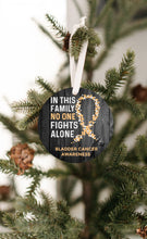 Load image into Gallery viewer, Bladder Cancer Awareness Christmas Ornament - Get 30% OFF + FREE Shipping When You Order 10 Or More.