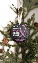 Load image into Gallery viewer, Breast Cancer Awareness Christmas Ornament - Get 30% OFF + FREE Shipping When You Order 10 Or More.