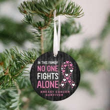 Load image into Gallery viewer, Breast Cancer Survivor Christmas Ornament - Get 30% OFF + FREE Shipping When You Order 10 Or More.