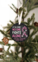Load image into Gallery viewer, Breast Cancer Survivor Christmas Ornament - Get 30% OFF + FREE Shipping When You Order 10 Or More.