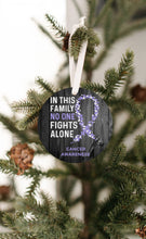 Load image into Gallery viewer, Cancer Awareness Christmas Ornament - Get 30% OFF + FREE Shipping When You Order 10 Or More.