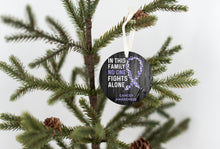 Load image into Gallery viewer, Cancer Awareness Christmas Ornament - Get 30% OFF + FREE Shipping When You Order 10 Or More.