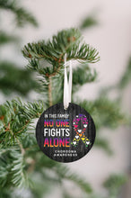 Load image into Gallery viewer, Chordoma Awareness Christmas Ornament - Get 30% OFF + FREE Shipping When You Order 10 Or More.