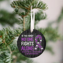 Load image into Gallery viewer, Crohn's Disease Awareness Christmas Ornament - Get 30% OFF + FREE Shipping When You Order 10 Or More.