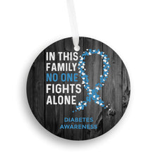 Load image into Gallery viewer, Diabetes Awareness Christmas Ornament - Get 30% OFF + FREE Shipping When You Order 10 Or More.