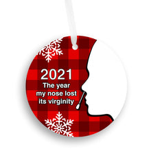 Load image into Gallery viewer, The Year My Nose Lost Christmas Ornament - Get 30% OFF + FREE Shipping When You Order 10 Or More.