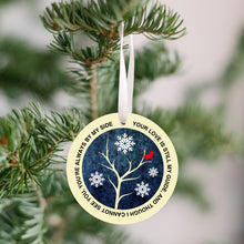 Load image into Gallery viewer, Cardinal Memorial Christmas Ornament - Get 30% OFF + FREE Shipping When You Order 10 Or More.