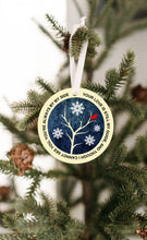Load image into Gallery viewer, Cardinal Memorial Christmas Ornament - Get 30% OFF + FREE Shipping When You Order 10 Or More.