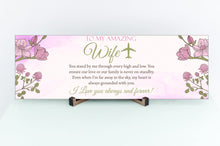 Load image into Gallery viewer, Pilot Wife Mother's Day Sign