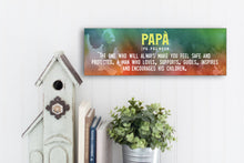 Load image into Gallery viewer, Papá Definition Father's Day Sign