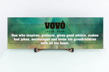 Load image into Gallery viewer, Vovô Definition Father's Day Sign