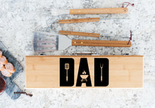 Load image into Gallery viewer, Dad Bamboo BBQ Set