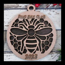 Load image into Gallery viewer, Dino Bee Club 2023 Ornament
