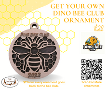 Load image into Gallery viewer, Dino Bee Club 2023 Ornament
