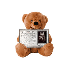 Load image into Gallery viewer, First Mother&#39;s Day Teddy Bear with 10x6 Sign- PERSONALIZED - PRICE INCLUDES FREE SHIPPING
