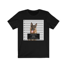 Load image into Gallery viewer, Personalized Pet Crime Mugshot - T-Shirt
