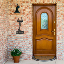 Load image into Gallery viewer, A Christmas Story Inspired &quot;Major Award&quot; Leg Lamp Metal Wall Art
