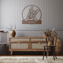 Load image into Gallery viewer, Belgian Malinois Metal Wall Art
