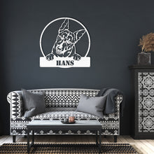 Load image into Gallery viewer, Belgian Malinois Metal Wall Art
